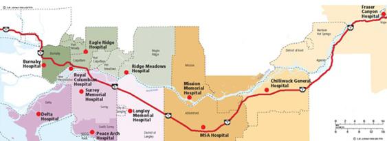 Fraser Valley Map